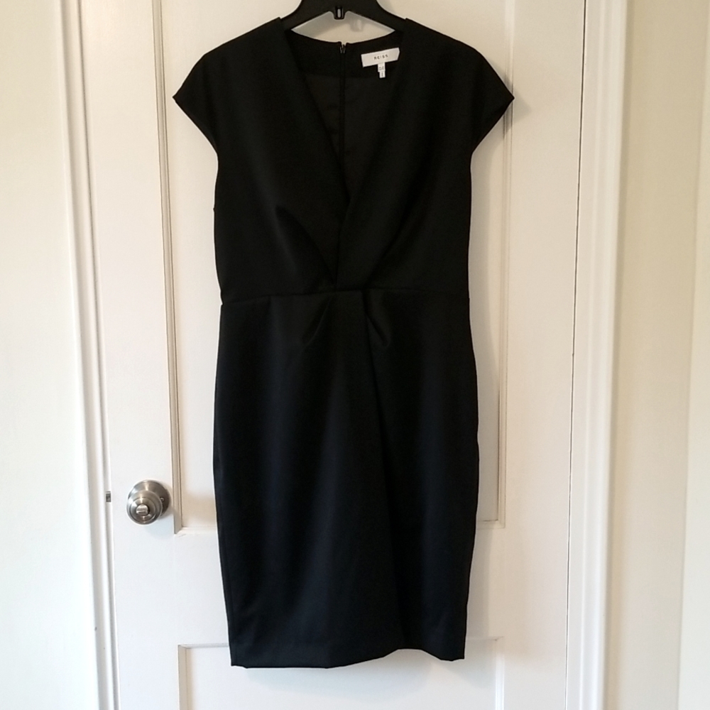 Reiss Harper V-neck dress